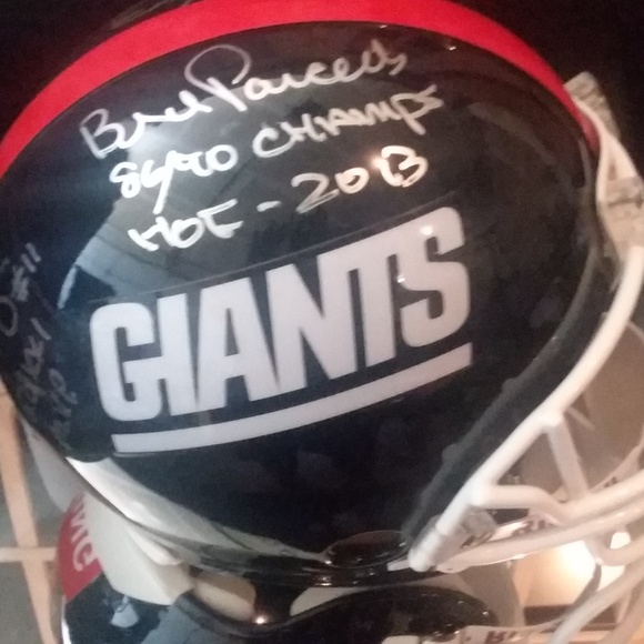 Lawrence Taylor Authentic Autographed Helmet - Picture 3 of 8